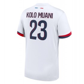 Paris Saint-Germain Randal Kolo Muani #23 Auswärtstrikot 2024-25 Kurzarm